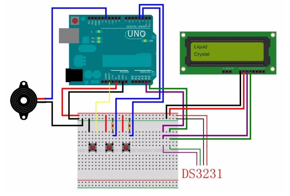 DS3231 AT24C32 IIC Module Precision Clock Module (without battery) DS3231 Memory Module