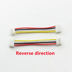 5PCS ZH 1.5mm Electronic Wire  Double Head 10CM/15CM/20CM Cable 28AWG Double Head Same side / Reverse side Connector