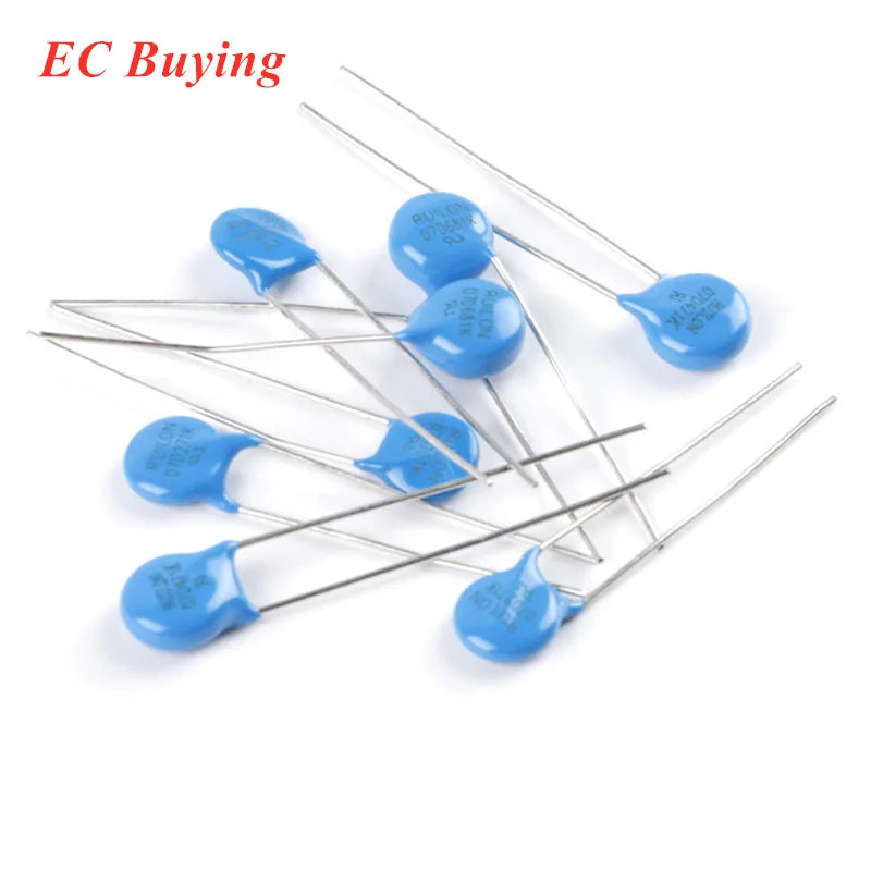 5-20pcs MOV Varistor Piezoresistor 7D/10D/14D 681K 621K 561K 511K 471K 431K 361K 271K 201K 560V 510V 470 430 Resistor Resistence