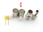 20pcs SMA Male Plug / RP-SMA Female Jack Crimp FOR RG8 RG165 RG213 LMR400 Cable RF Adapter