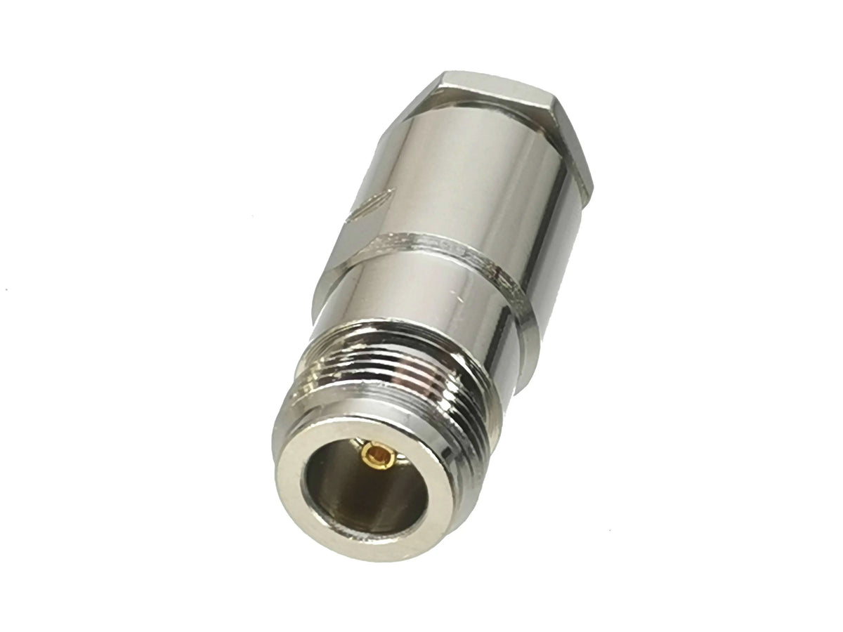 1Pcs Connector N Type Clamp For RG58 RG142 / RG8X LMR240 / RG5 RG6 / RG8 LMR400 RF Coaxial Male plug & Female jack