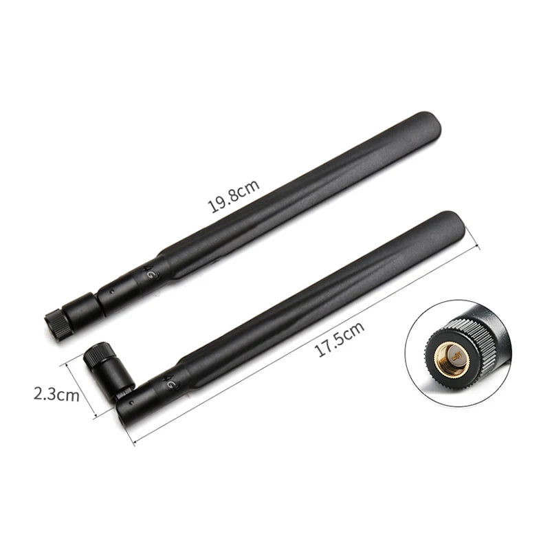 4G LTE Wifi Antenna 12dBi High Gain SMA Male Omnidirectional Antenna 700-2700MHz Modem Antenna for 4G、GSM、GPRS