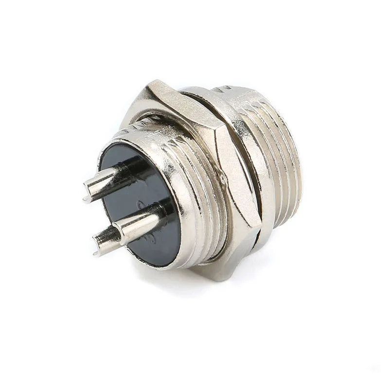 1/5Pcs GX16 2/3/4/5/6/7/8 Pin 16mm Circular Aviation Male Socket Plug Wire Panel Connector Adapter
