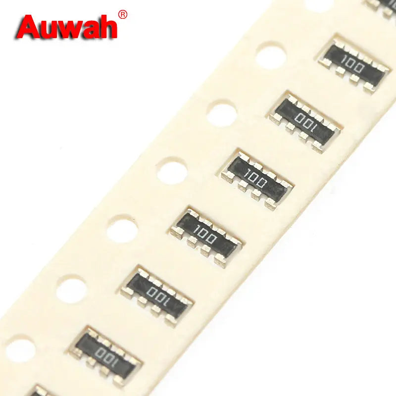 100pcs 0603x4 8P4R 4D03 5% 3216 1206 Chip Resistor networks arrays 0 10 100 470 Ohm 0R 10R 100R 470R 1K 10K 20K 100K 470K 1M