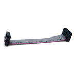 2.54mm Pitch FC-6/8/10/14/16/20/24/40/50/64 PIN JTAG ISP DOWNLOAD CABLE Gray Flat Ribbon Data Cable FOR DC3 IDC BOX HEADER