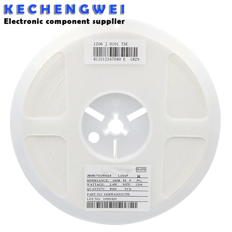 5000Pcs 1206 5% 0R ~ 10M SMD resistor 1/2W 0 1 10 100 150 220 330 ohm 1K 2.2K 10K 100K 0R 1R 10R 100R 150R 220R 330R ohm