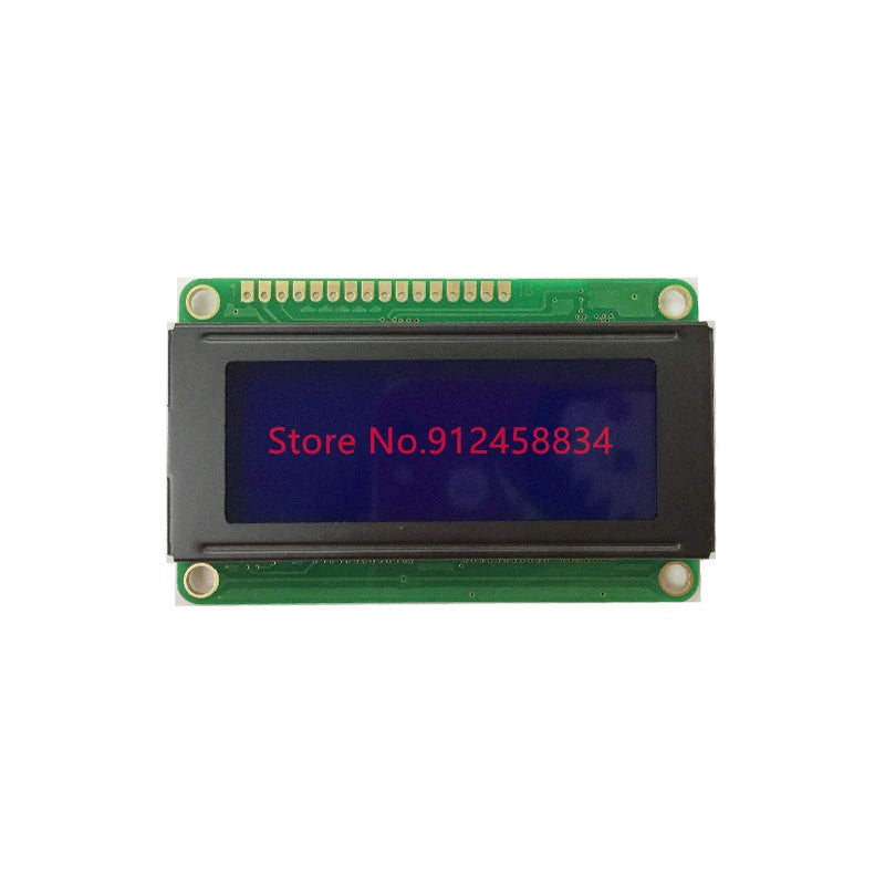 small size 20x4 2004 77x47mm Lcd Display Module HD44780 5V blue green
