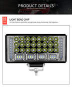 4'' 5'' 6'' 7 Inch LED Light Bar Offroad Spot Flood LED Work Light for Truck Car Boat Tractor 4x4 Atv Headlights 12V 24V