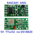 DC 3.7-25V DS18B20 RS485 RS232 TTL Modbus Rtu Temperature Sensor Remote acquisition monitor Digital Thermometer Module