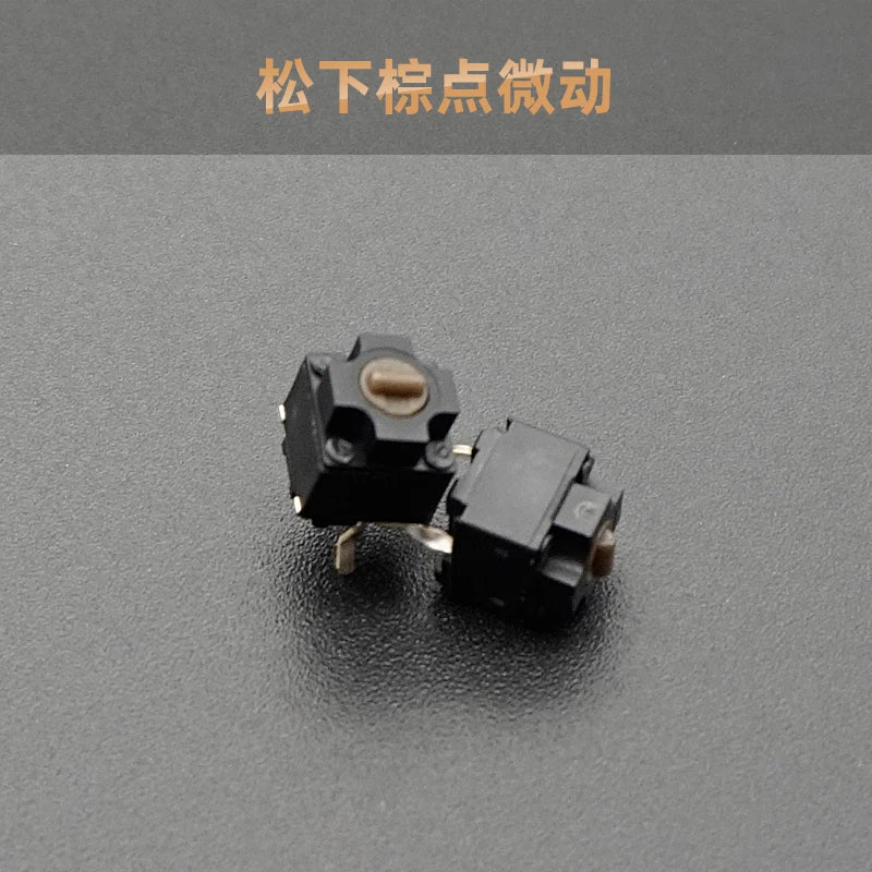 original mouse square micro switch button EVQP0E07K for Panasonic Microsoft ie3.0 Roller io1.1 IE4.0 black spots brown spots