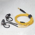 OKCSC MMCX Cable Connected to for Sony MDR EX1000 EX800 MDR7550 EX600 Earbuds Connector in Curved Shape Audio Jack Adapter