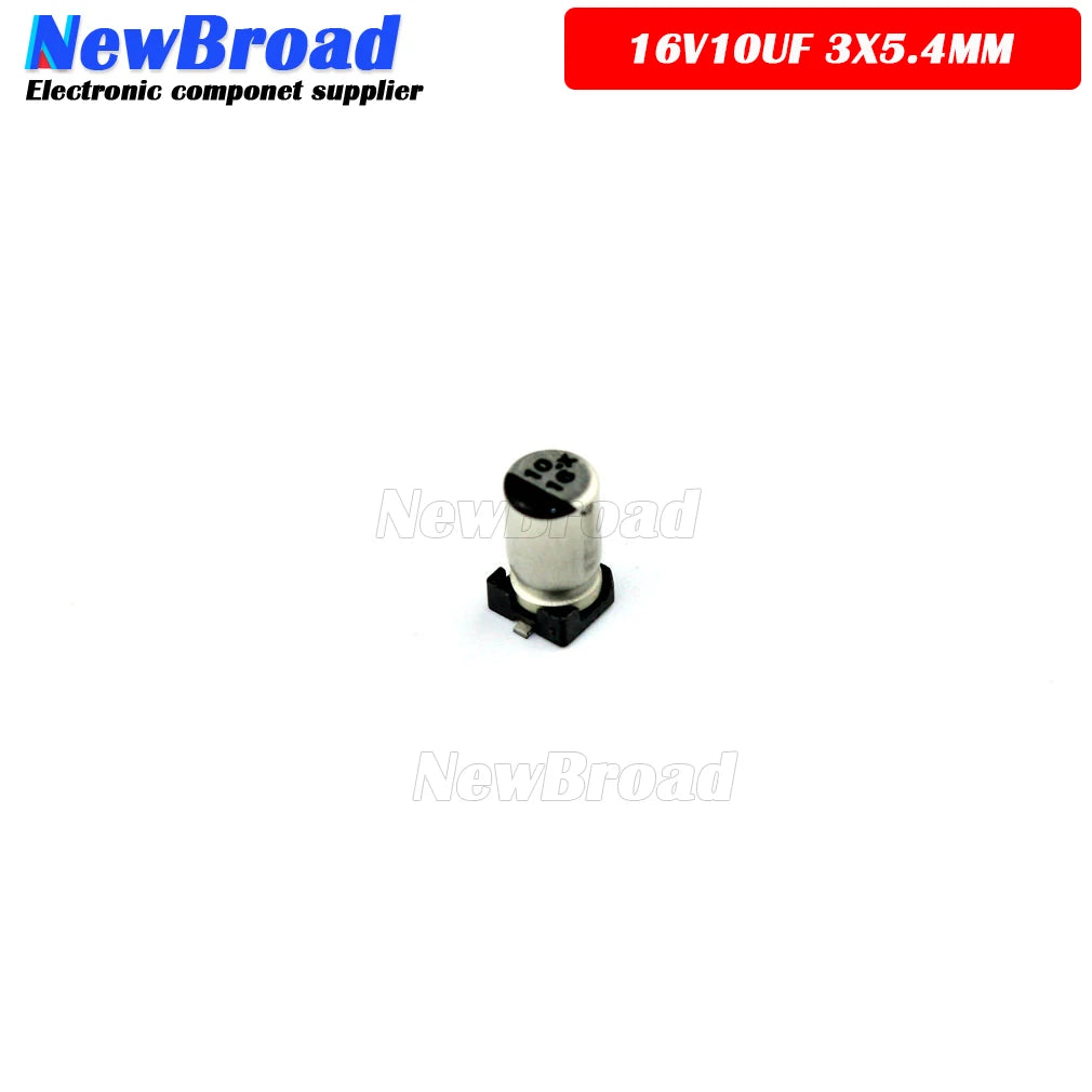 20PCS SMD Aluminum Electrolytic Capacitor 16V10UF 3*5.4MM 4*5.4MM 10UF16V 16V 10UF