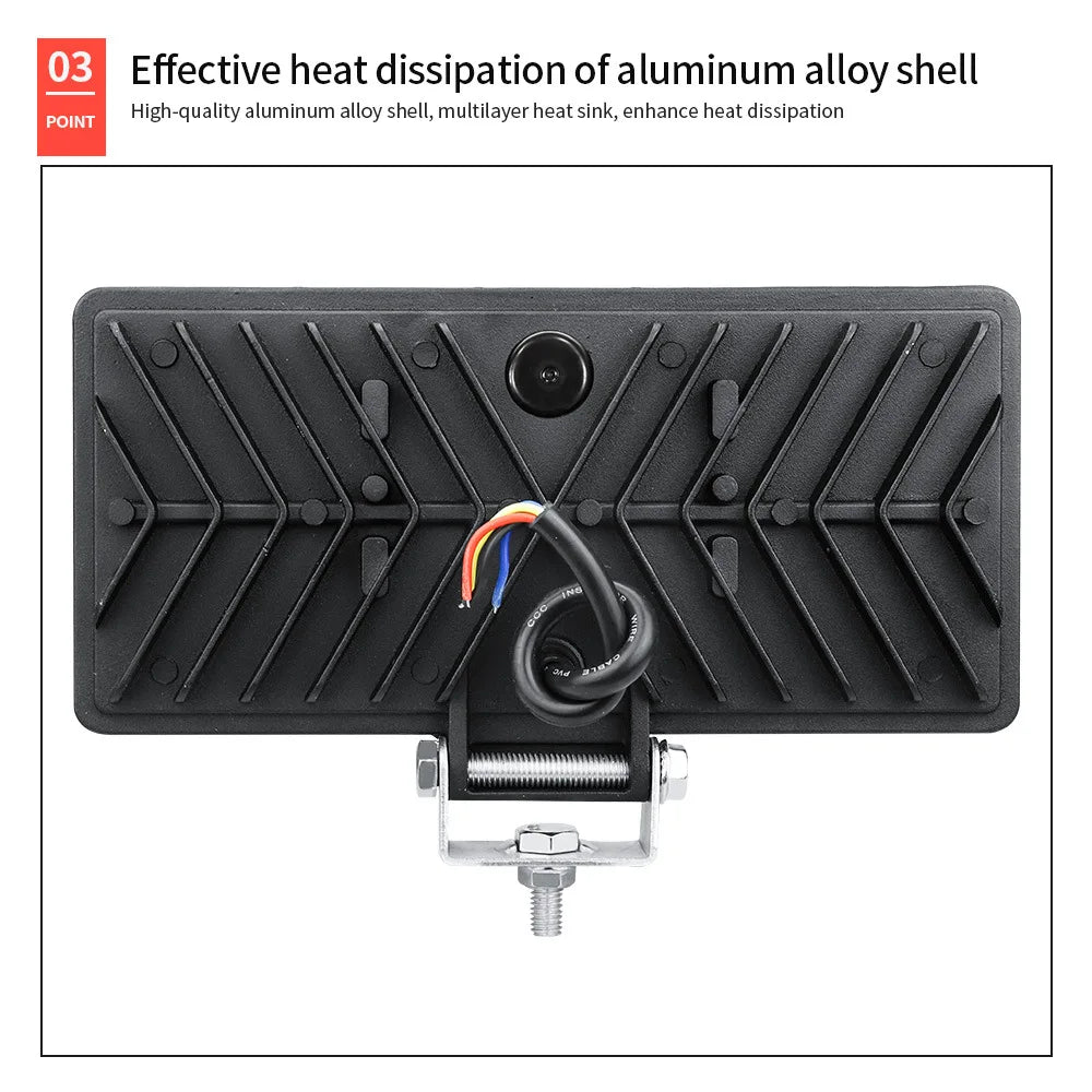 4'' 5'' 6'' 7 Inch LED Light Bar Offroad Spot Flood LED Work Light for Truck Car Boat Tractor 4x4 Atv Headlights 12V 24V