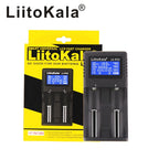 LiitoKala Lii-600 Lii-PD4 Lii-PD2 Lii-500 Lii-S8 LCD Battery Charger  For 21700 18650 18350 26650 22650 14500 NiMH