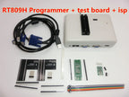 Newest Software ORIGINAL RT809H RT809HSE  EMMC-Nand FLASH Extremely fast universal Programmer TSOP56 TSOP48  BGA63