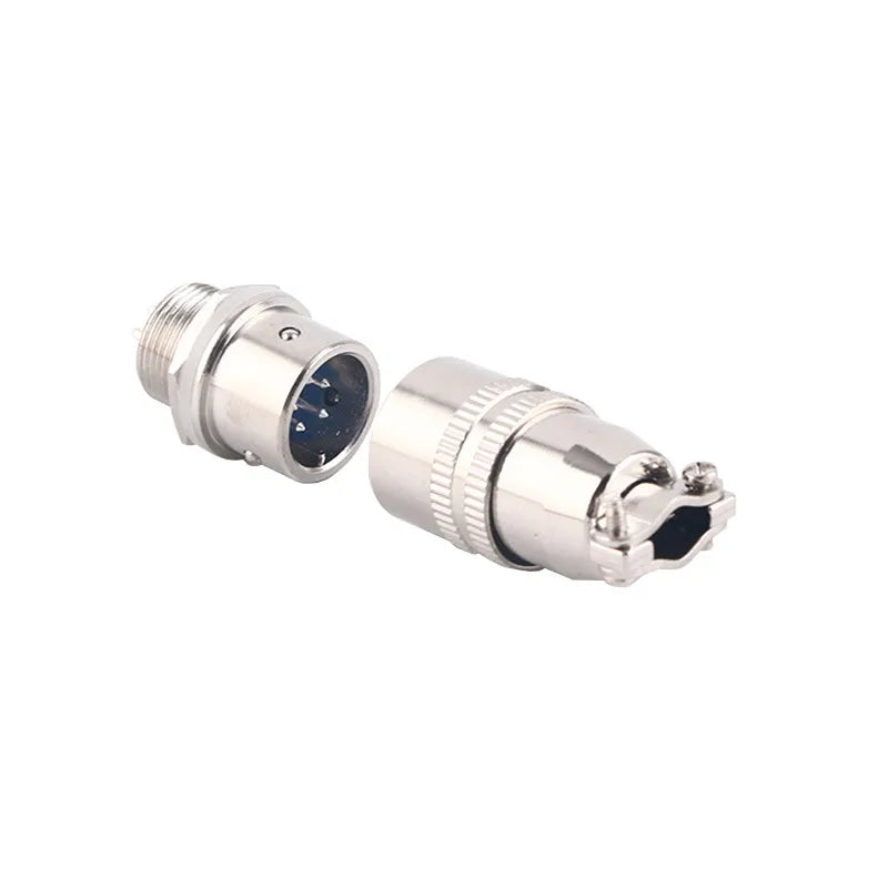 1PCS XS12 Connector 12mm Quick Push-Pull Circular Square Socket 2pin3pin4pin5pin6pin7pin 3A 400v Male and Female Plug
