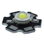 10pcs 1W 3W High Power LED Full Spectrum White Warm white Green Blue Deep Red 660nm Royal blue IR UV With 20mm Black Star PCB