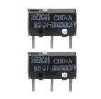 Mouse Micro Switch Original Omron D2FC-F-7N White Dot 20M Clicks Life Micro Switches 2PCS