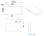 2pc/lot LoRa1262F30 868MHz SX1262 33dBm -148dBm TCXO High Sensitivity Low Current 2W SPI Port LoRa Module