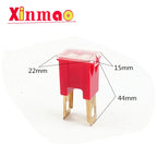 2PCS Automotive Car Truck Van Square Fuse Long Feet Male Fuse 20A 30A 40A 50A 60A 70A 80A 90A 100A 120A