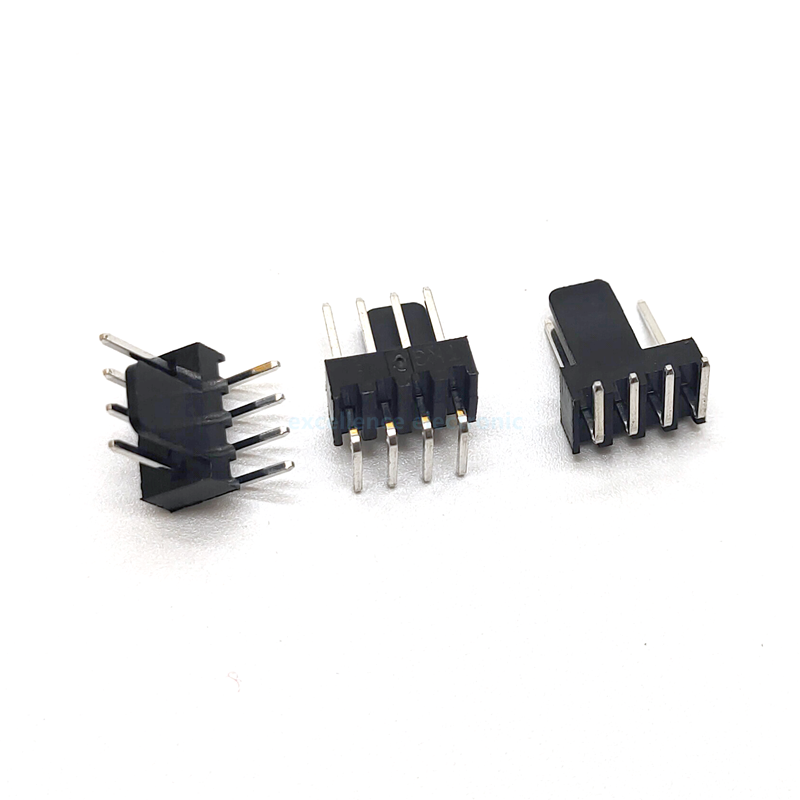 10-50PCS/Lot KF2510 2.54mm 4Pin Connector 3+1P Male Female Housing Straight Right Angle Pin Header Socket