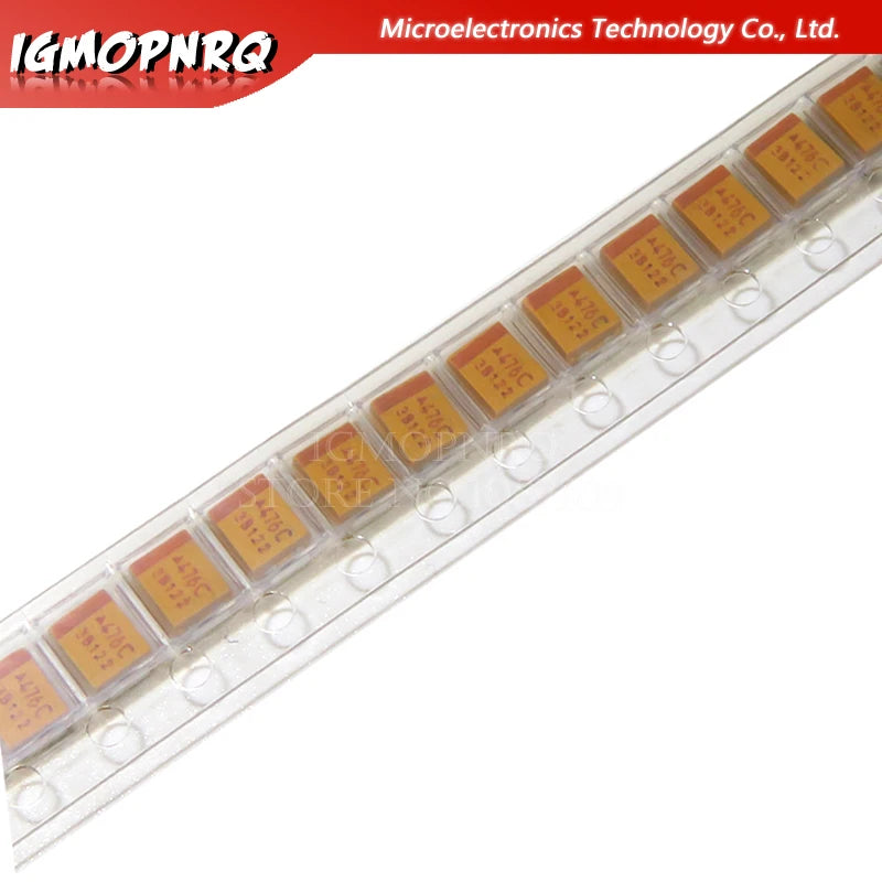 10pcs A B C D Type Tantalum Capacitor 100UF 0.22UF 1UF 4.7UF 10UF 22UF 33UF 47UF 6.3V 10V 16V 25V 35V 50V 3216 3528 6032 7343