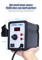 WEP 750W Hot Air Gun Soldering Station Digital Display Desoldering Station  Electric Soldering Iron SMD BGA Rework Station 858D
