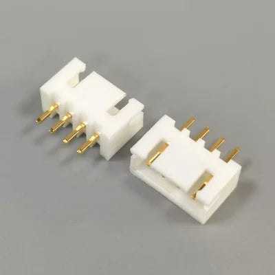 50/100pcs Gold plated XH2.54 2p 3p 4p 5p 6 pin 2.54mm Pitch Terminal Kit / Housing / Pin Header JST Connector Wire Connectors