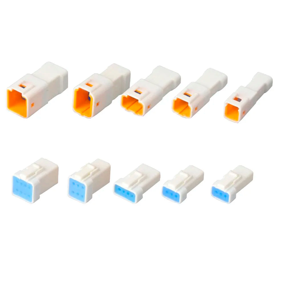 1 Set 2/3/4/6/8P JST Series Male Female Docking Sockets Butt Plugs JST02R-JWPF-VSLE Automobile Waterproof Connectors