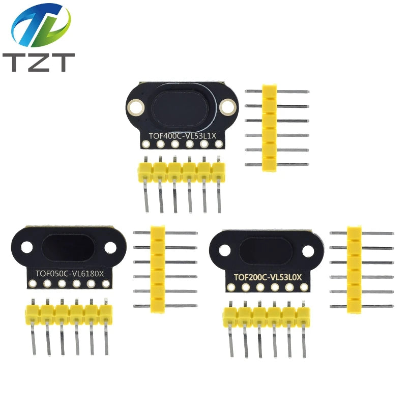 VL6180/VL53L0X/VL53L1X Time of Flight (ToF) Laser Ranging Sensor Module TOF050C TOF200C TOF400C 50CM/2M/4M IIC For Arduino STM32