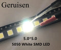 100pcs SMD 0402 0603 0805 2835 3528 1206 5050 5730 3014 4014 Diodo white/warm white light emitting diode SMD super bright LED 3V