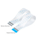 5pcs FPC/FFC 24P Ribbon Flexible Flat Cable Wire Pitch 0.5/1.0mm 6/10/15/20/25/30/40cm Length Forward Reverse Direction Connecto