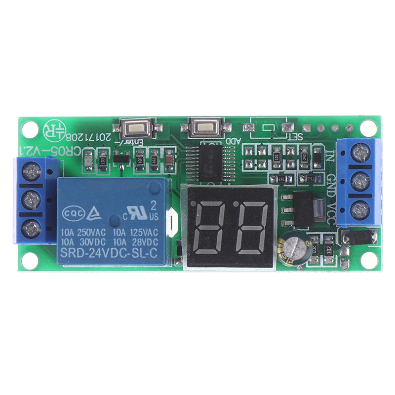 1PCS DC 5V / 12V / 24V Multifunction Digital Time Infinite Delay Switch Timer Relay Module