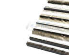 Free shipping (5pcs/lot) Pitch 1.27MM Pin Header Female Single and Double Row 1*40P 50P 2*40P50P Straight/Curved Pin Gold Plated
