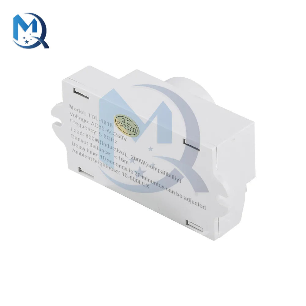 AC85-250V TDL-1918 5.8G Microwave Radar Sensor Switch Fully Automatic Induction Microwave Detector Radar Switch