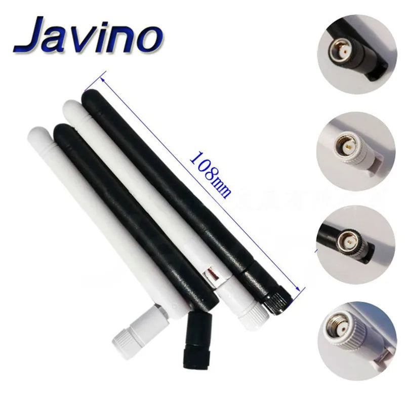 1-10Pcs 2.4GHz 3dBi Omni WIFI Antenna with RP SMA male Female plug connector for wireless router wholesale price antenna wi-fi
