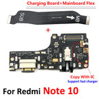 NEW USB Charging Port Dock Board Connector Main FPC Motherboard Flex Cable For Xiaomi Redmi Note 9 10 7 Pro 10S 11 4G 5G 8 fast