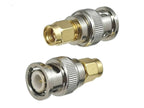 1pcs Connector Adapter SMA to BNC Male Plug & Female Jack RF Coaxial Converter Wire Terminal Straight New