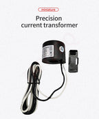 3pcs Clamp Current Sensor Transformer Core KCT 50A 75A 100A 150A 200A Din Rail CT Sensor Mini AC Waterproof Current Transformer