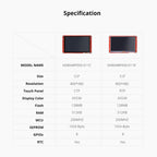 Nextion 5.0 Inch LCD-TFT HMI Display Module Intelligent Series RGB 65K Color Capacitive/Resistive Touch Panel Without  Enclosure