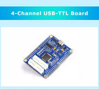 WitMotion USB-UART 6-In-1 Converter, Multifunctional USB-TTL/RS485/232, TTL-RS232/485,232-485)Serial Adapter, CH340/ CP2102 Chip