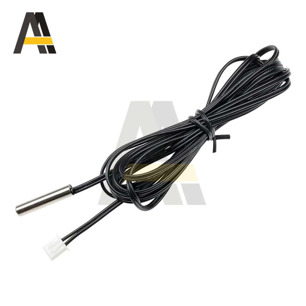 Temperature Sensing Probe MF58 3950 3435 NTC/PTC  Wire High Temperature Thermistor 10K 1% 0.3M/1M Accuracy Temperature Sensor
