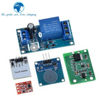 TZT TTP223 12V 1-Channel Touch Relay Module Capacitive Touch Key Switch Sensor Self-Locking/No-Locking HTTM Touch Button