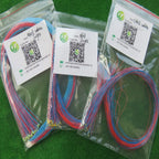 100pcs/Lot 0402 0603 0805 1206 SMD Model Train HO N OO Scale Pre-Soldered Micro Litz Wired LED Leads Wires 20cm