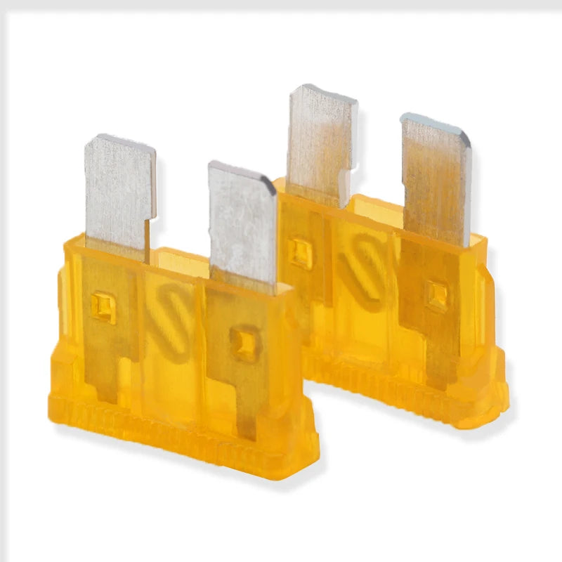 50/80/180pcs 5/10/15/20/30A Car Auto Small and Medium Blade Fuse Motorcycle Boat Truck Automotive Blade Fuse Assortment Set
