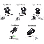 Infrared Night Vision Flashlight Zoomable LED IR-940nm Torch used with Night Vision Device 18650 Battery+Charge+Remote Switch
