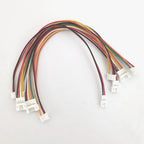 10/5pcs PH2.0 Extension Line Male to Female Connector 2/3/4/5/6P 2.0mm with Cable 10/20/30cm 26AWG for Electronic Components