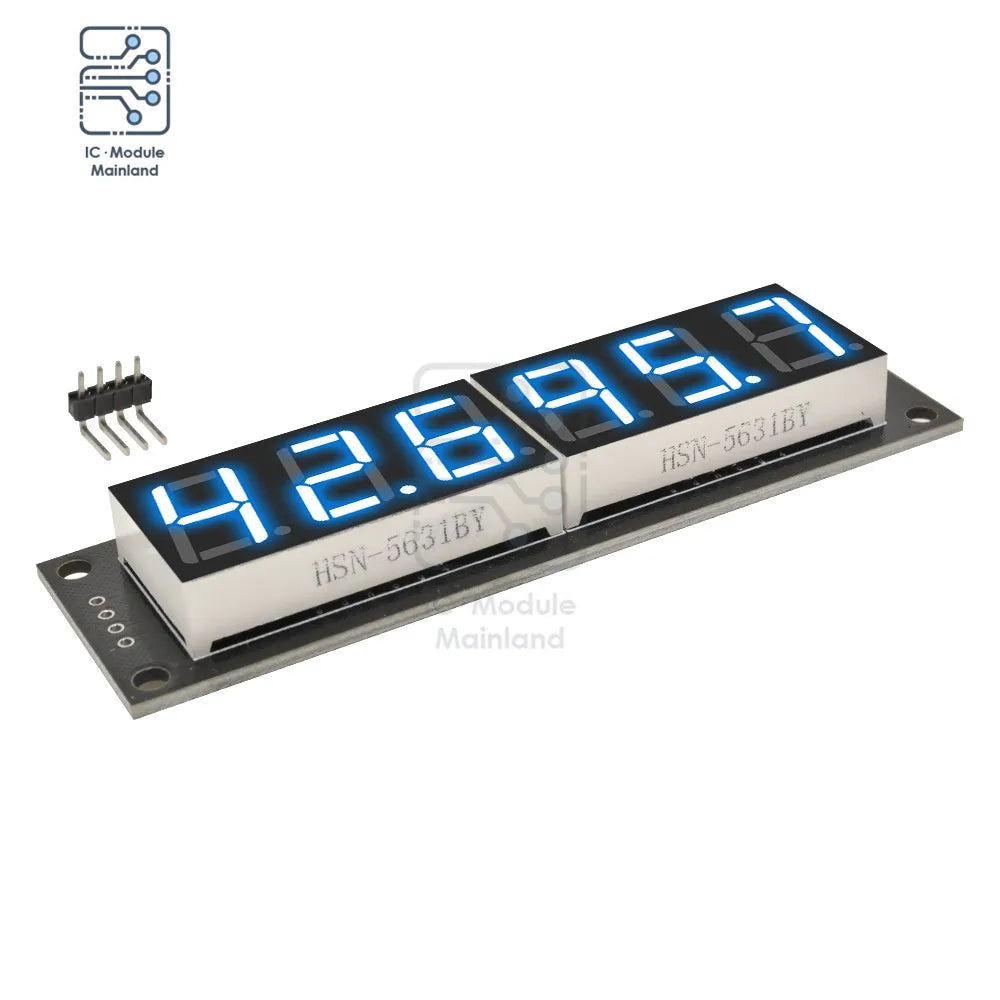 4/6-Digit 0.56 Inch 7 Segments Digital Tube Clock Module Double Dots LED Display TM1637 Blue Yellow White Green Red For Arduino