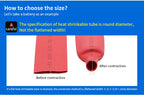 1M 2:1 Heat Shrink Tube Dia 7 8 10 12 14 15 16 18 20 22 25 28 30 35 40mm Wire Shrinkage Sleeving Wrap Kits Sell DIY Connector