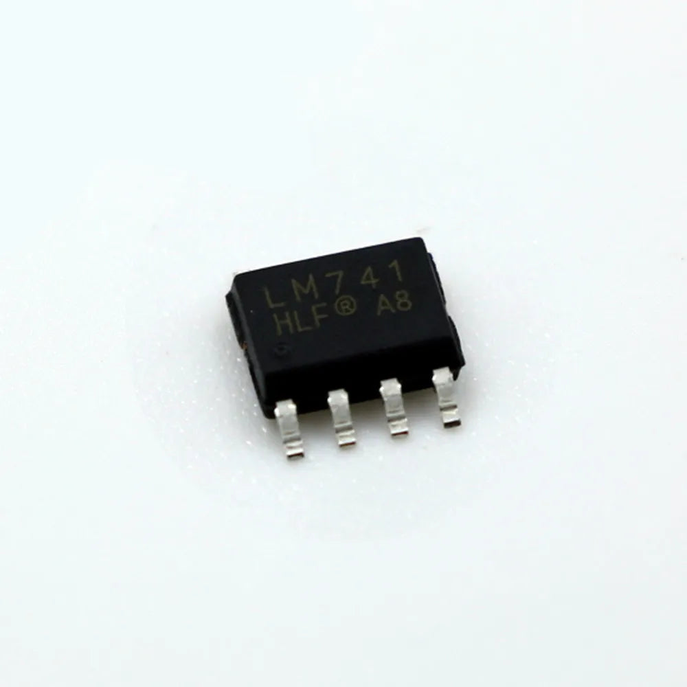 10PCS LM741 LM741CN DIP8 LM741CM SOP8 Single Operational Amplifier Chip